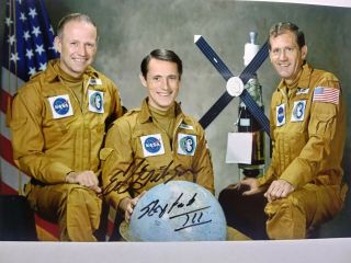 Edward Gibson - Ed Hand Signed Autograph 4x6 Photo - Skylab Nasa Astronaut