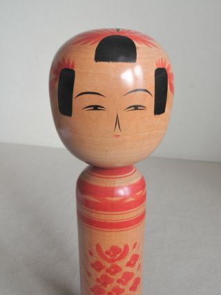 12 Inch Japanese Kokeshi Doll : Signed Eizo Kobayashi 1907