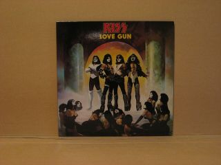 Kiss Love Gun 1977 Lp - Vinyl & Cover Ex,  Love Gun Cutout,  Order Sheet,  Inner