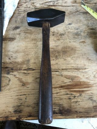 Vintage Small Cross Peen Sledge Hammer 1 Lb 14 Oz Total