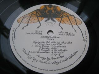 T - Rex Electric Warrior LP UK VERY 1st Press AUDIO [Ex,  /Ex - ] 2