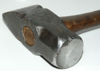 Vintage 3 Pound Straight Peen Sledge Hammer Inv13921