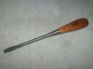 Vintage Irwin Perfect Handle Style Screwdriver,  11 - 1/4 " Long,  Made In Usa