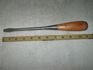 Vintage Irwin Perfect Handle Style Screwdriver,  11 - 1/4 