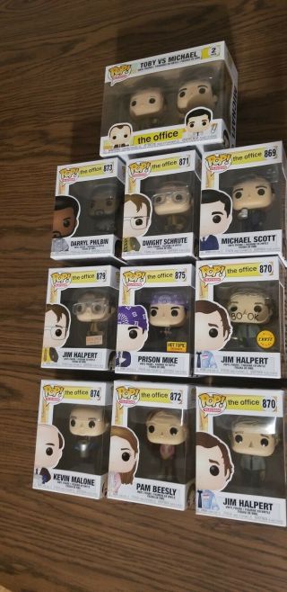 The Office Funko Pop Set - Chase,  2 Pack And Exclusives