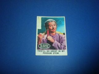 The Beverly Hillbillies Card 51 Topps 1963 Filmways Tv Productions,  Inc.  U.  S.  A.