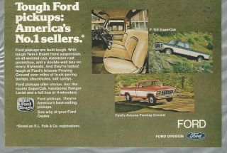 1979 FORD F - 100 advertisement,  Ford F100 Pickup truck,  old west general store 3