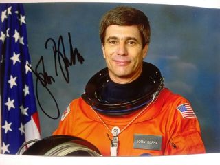 John Blaha Authentic Hand Signed Autograph 4x6 Photo - Nasa Astronaut