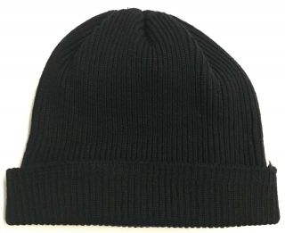 Wwii Us Navy Blue Wool Knit Watch Cap,  Named