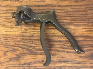 Vintage Stanley No.  42 Pistol Grip Adjustable Saw Set Hand Tool Collectible Usa