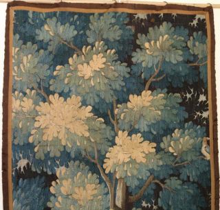 18th Century French Aubusson Verdure Wall Tapestry 3