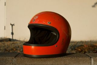 Vintage Bell Star 120 Toptex Full Face Motorcycle Helmet 7 1/8