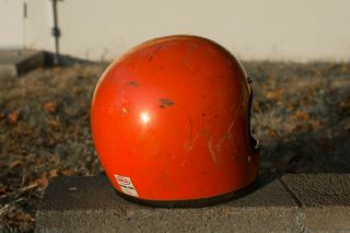 Vintage Bell Star 120 Toptex Full Face Motorcycle Helmet 7 1/8 3