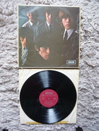 The Rolling Stones No.  2 Vinyl Uk Decca Unboxed 1965 Lp Lk.  4661 1a Blind Man