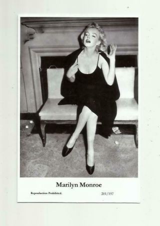 N537) Marilyn Monroe Swiftsure (201/197) Photo Postcard Film Star Pin Up