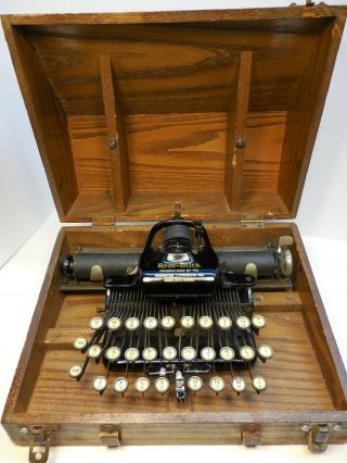 Antique / Vintage Rem Blick Typewriter & Box,  Old Remington Machine
