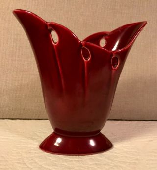1940s USA Pottery Art Deco Streamline Moderne Planter Flower Vase 2