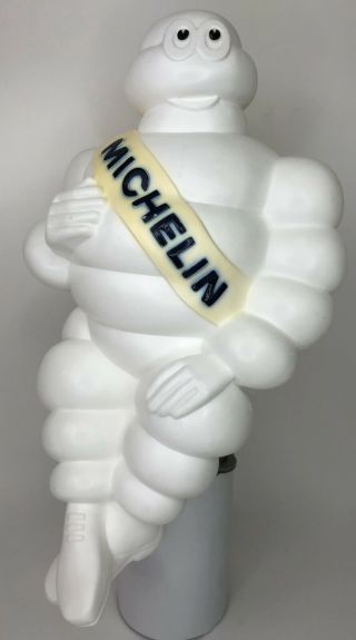 Vintage 1966 Michelin Tire Man Advertising Store Display Car Mount 19 "