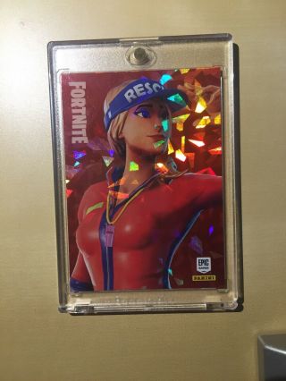 2019 Panini Fortnite Series 1 Sun Strider Epic Outfit 241 Crystal Shard Card