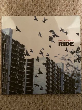 Ride Ox4_ The Best Of Ride Red Vinyl Double Lp Record Rhino Shoegaze Oasis