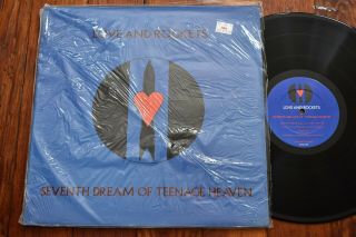 Love And Rockets Seventh Dream Of Teenage Heaven Nm/nm Shrink Orig Uk Bega 66 Lp