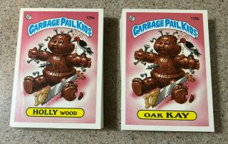1986 Topps Gpk Garbage Pail Kids Series 4 Complete Set 80 Cards,  Variants Os4