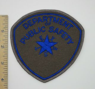 Texas Department Of Public Safety Patch (blank) Vintage
