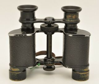 Vintage Leitz D.  R.  P.  8x Binoculars