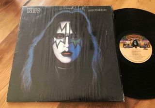 Kiss Ace Frehley Self - Titled Casablanca Nblp 7121 Lp W/ Poster,  Insert