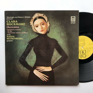 Clara Rockmore Theremin Nadia Reisenberg Delis Del 25437 Classical Vinyl Lp