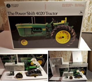 John Deere Precision Classics 4 Power Shift 4020 Tractor 1/16 Ertl Nob