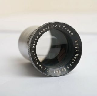 Vintage Hugo Meyer & Co Gorlitz Kinon Superior I 5cm 50mm Lens
