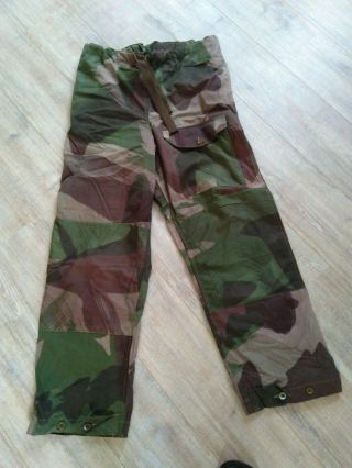 Ww2 British Camouflaged Windproof Trousers 1944