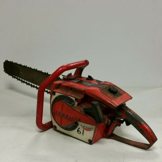 Vintage Homelite Xl - 903 Automatic Gasoline Tree Chainsaw - Unkown