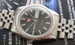 Vintage Rado Voyager Dial Automatic Swiss Made Gent Size Watch