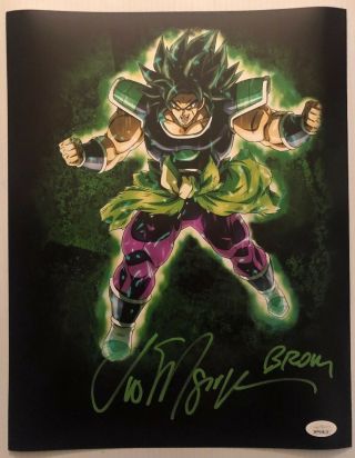 Vic Mignogna Signed Autographed 11x14 Photo Dragon Ball Z Broly Jsa 2