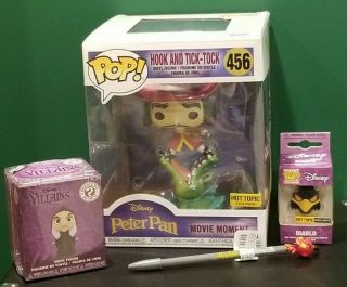 Funko Pop Pirate Disney Villains Box Peter Pan Captain Hook 456 Hot Topic