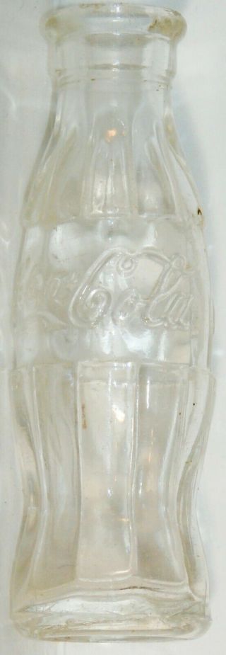 Vintage Coca - Cola Coke Miniature 3 " Glass Bottle Made In U.  S.  A.