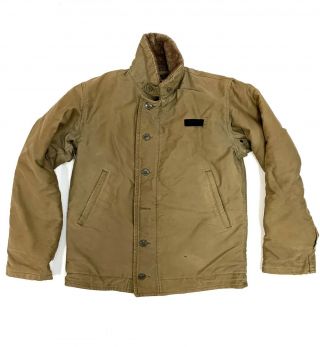 Vintage N1 Deck Jacket Size 36 Us Navy Ww2 Army