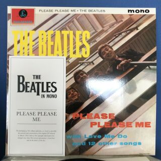 The Beatles - Please Please Me - 2014 Mono Oop From Box Set - Nm/nm