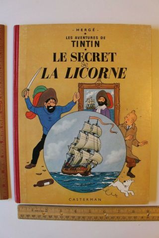 Tintin Le Secret De La Licorne (c) 1947 Color French