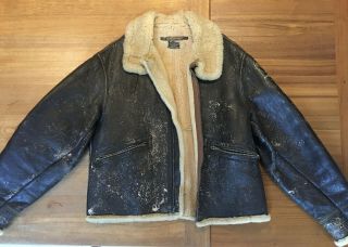 Rare And Historical 1940 Wwii Werber D - 1 Flight Jacket - Order No.  42 - 12683 - P