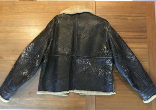 Rare and Historical 1940 WWII Werber D - 1 Flight Jacket - Order No.  42 - 12683 - P 2
