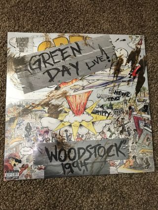 Green Day Live Woodstock 1994 Rsd 2019 Limited Edition Vinyl -, .
