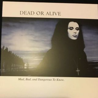 Dead Or Alive - Mad,  Bad And Dangerous,  Clear Vinyl Lp - 2016 Reissue - Boom Box