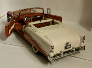 LIMITED FRANKLIN 1/24 1956 CHEVROLET BEL AIR CONVERTIBLE W/ PAPERS ED/3500 3