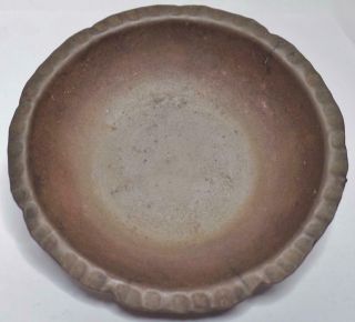 Antique Roycroft Arts Crafts Mission Hammered Copper Brass Small Dish Bowl