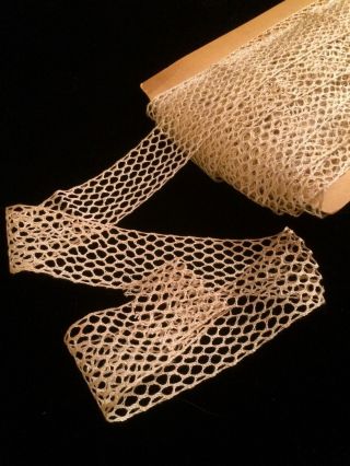 Reserved Custom Order French Mesh Victorian Edwardian Sewing Costume 2 Yards