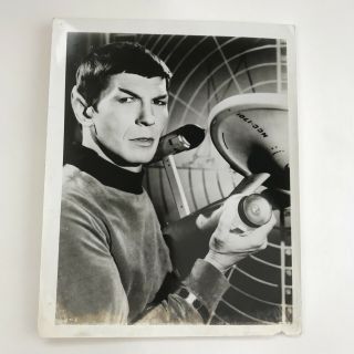 Vintage Star Trek Press Photo Series Leonard Nimoy Spock 1960’s