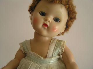Vintage 8 " Vogue Ginny Doll With Tagged Doll Clothes From 1950 